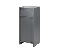 LIVARNO HOME Armoire latérale de salle de bains Oslo, 32 x 80 x 28 cm, anthracite