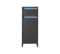 LIVARNO HOME Armoire latérale de salle de bains Oslo, 32 x 80 x 28 cm, anthracite