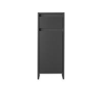 LIVARNO HOME Armoire latérale de salle de bains Oslo, 32 x 80 x 28 cm, noire
