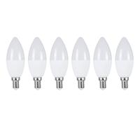 LIVARNO HOME Lot de 6 ampoules LED (bougie E14)