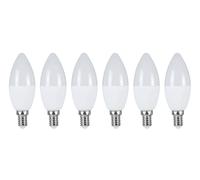 LIVARNO HOME Lot de 6 ampoules LED (bougie E14)