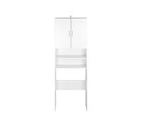 LIVARNO HOME Meuble pour machine à laver Liverpool, 64,5 x 190 x 25 cm, blanc