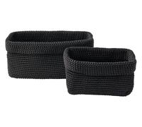 LIVARNO HOME Organiseur ou paniers de rangement (paniers noir)