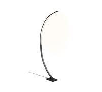 LIVARNO® Lampadaire arc LED / Lampadaire palmier LED (courbé, noir mat)