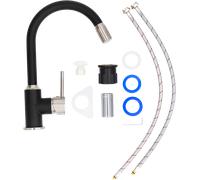 LIVARNO® Mitigeur d'évier LED (Noir)