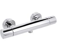 LIVARNO® Mitigeur thermostatique de baignoire ou douche (Robinetterie de douche chromée)