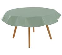 LIVARNO® Nappe en toile cirée (Ø 160cm, rond, vert)