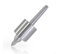 Live Center Triple roulement - pour tour conique Morse - pour outil CNC - Acier à haute teneur en carbone avec roulement à billes - Précision de 0,000 mm - 3000 tr/min maximum - pour MT1/MT2/MT3/MT4