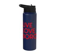 Live Love Boro - Middlesbrough Smoggies Teeside Stainless Steel Insulated Water Bottle