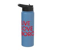 Live Love Boro - Middlesbrough Smoggies Teeside Stainless Steel Insulated Water Bottle