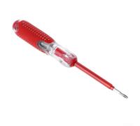 Live Wire Finder Pen 100-500V AC Détecteur de tension avec embouts interchangeables Testeur de fente et croix pour électriciens et réparations de bricolage