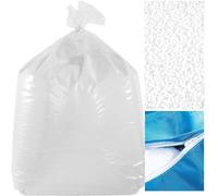 LIVEDECO - 50 L Recharge Billes de Polystyrène Neuve, Certifiées M1 Anti-FEU, pour Pouf Géant BiG52