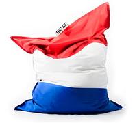 LIVEDECO - Pouf Géant XL Imprimé, Déhoussable, Intérieur, Salon, Chambre, Drapeau Français BiG52