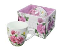 LIVELLO MEGA Mug XXL 1 L en porcelaine, grande tasse à thé avec anse | Format généreux pour infusions, chocolat chaud ou petit-déjeuner, compatible lave-vaisselle et présenté en coffret cadeau