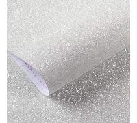Livelynine Papier peint à paillettes pour commode, comptoir, table, bureau, travaux manuels, mur autocollant, décoration murale en vinyle à paillettes amovible, 40CM*5M
