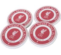 Liverpool FC - Dessous de verre, céramique (pack de 4) TA14102 (Taille unique) (Rouge/Blanc)