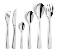 LIVIA Ménagère Amefa 49 pièces avec couvert à salade Inox 18/10 Coffret long