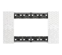 Living Now Plaque 4 modules en plastique effet Pixel, Pixel
