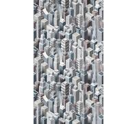 Livingwalls 3D City 382501 Papier peint intissé moderne Gris 1,59 x 2,80 m
