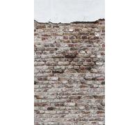 Livingwalls Backstein 383331 Papier peint non tissé aspect pierre industriel pour salon 1,59 x 2,80 m Fabriqué en Allemagne