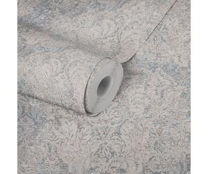 Livingwalls Barocktapete Mata Hari Vliestapete barock beige blau braun