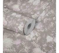 Livingwalls Blumentapete Mata Hari Vliestapete floral beige rosa creme