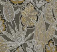 Livingwalls Famous Garden 393463 Papier peint intissé Motif feuilles Marron/orange/blanc/taupe 10,05 m x 0,53 m