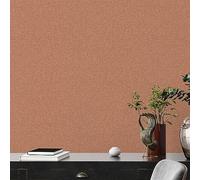 Livingwalls Famous Garden 393541 Papier peint intissé uni Rouge/orange 10,05 m x 0,53 m
