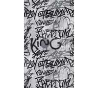 Livingwalls Papier peint mural non tissé Graffiti 382511 Gris/noir 1,59×2,80 m pour chambre ado
