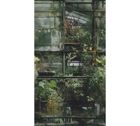 Livingwalls Hot Spots papier peint photo floral 1,59 m x 2,80 m - marron, vert, orange - papier peint nature et fleurs - 790166