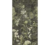 Livingwalls Hot Spots papier peint photo nature 1,59 m x 2,80 m - crème, gris, vert - papier peint floral - 790155