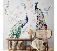 Livingwalls House of Turnowsky 389091 Papier peint floral non tissé Blanc 2,8 m x 1,59 m Fabriqué en Allemagne