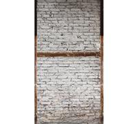 Livingwalls Industrial 383511 Papier peint photo 3D aspect pierre Blanc/gris 1,59 x 2,80 m Fabriqué en Allemagne