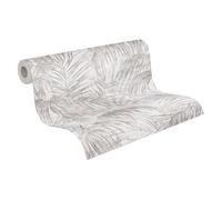 Livingwalls Michalsky 399813 Papier peint intissé Motif palmiers et jungle Blanc/gris