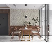 Livingwalls My Home My Spa 387072 Papier peint non tissé Motif baroque Blanc crème 10,05 x 0,53 m Fabriqué en Allemagne