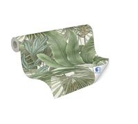 Papier peint intissé A.S. Création WOW préencollé 784511 10.05 m x 0.53 m Vert Botanical Jungle