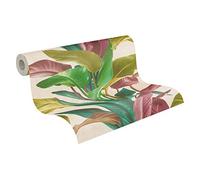 Livingwalls Papier Peint Fleuri Metropolitan Stories 2 A.S. Création Antonio - Barcelona Papier peint intissé 10.05 m x 0.53 m Multicolore Crème Fabriqué en Allemagne 378621 37862-1
