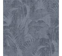 Livingwalls papier peint jungle New Walls papier peint palmier Cosy & Relax intissé bleu 10,05 m x 0,53 m