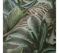 Livingwalls Papier peint jungle vert, bleu, gris, beige, Metropolitan Stories Travel Styles 392223 - Papier peint non tissé Motif floral 10,05 m x 0,53 m Fabriqué en Allemagne