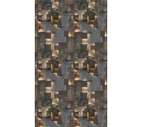Livingwalls Papier peint panoramique béton - Gris - XXL 1,59 x 2,80 m | Aspect béton urbain en mur d'accent - Papier peint intissé mat, sans raccord et déposable - Pour salon, entrée et bureau