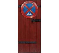 Livingwalls Papier peint photo autocollant XXL 2 bleu rouge 2,11 m x 0,91 m 20008