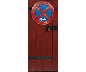 Livingwalls Papier peint photo autocollant XXL 2 bleu rouge 2,11 m x 0,91 m 20008