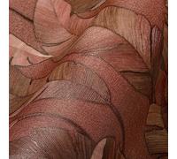 livingwalls Travel Styles Papier peint non tissé Botanique Rouge Papier peint mural tropical pour différentes pièces 10,05 m x 0,53 m