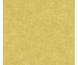 Livingwalls Unitapete Paradise Garden papier peint uni papier peint intissé jaune 10,05 m x 0,53 m