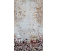 Livingwalls WTD 383361 Papier peint non-tissé Motif briques de cuisson Gris/rouge 1,59 x 2,80 m