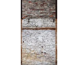 Livingwalls WTD 383501 Papier peint intissé effet pierre Gris/noir 1,59 x 2,80 m