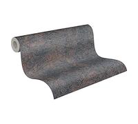 Livingwalls WTD 391775 Papier peint texturé Motif métropolitain Stories Travel Styles Noir Bronze 10,05 m x 0,53 m Fabriqué en Allemagne