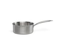 Casserole en acier inoxydable 18/10 Brigade 18 cm - LIVOO - MEP160 - Acier inox. Triply - Tous feux dont induction - Made in France