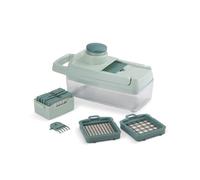 Mandoline multifonction - LIVOO - MEN435 - 8 lames acier inoxydable - Bac de récupération 1,5 L - Compatible lave-vaisselle