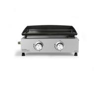 Plancha gaz 5000w plaque acier émaillé 45.5x35.5cm - Livoo - DOC323I -